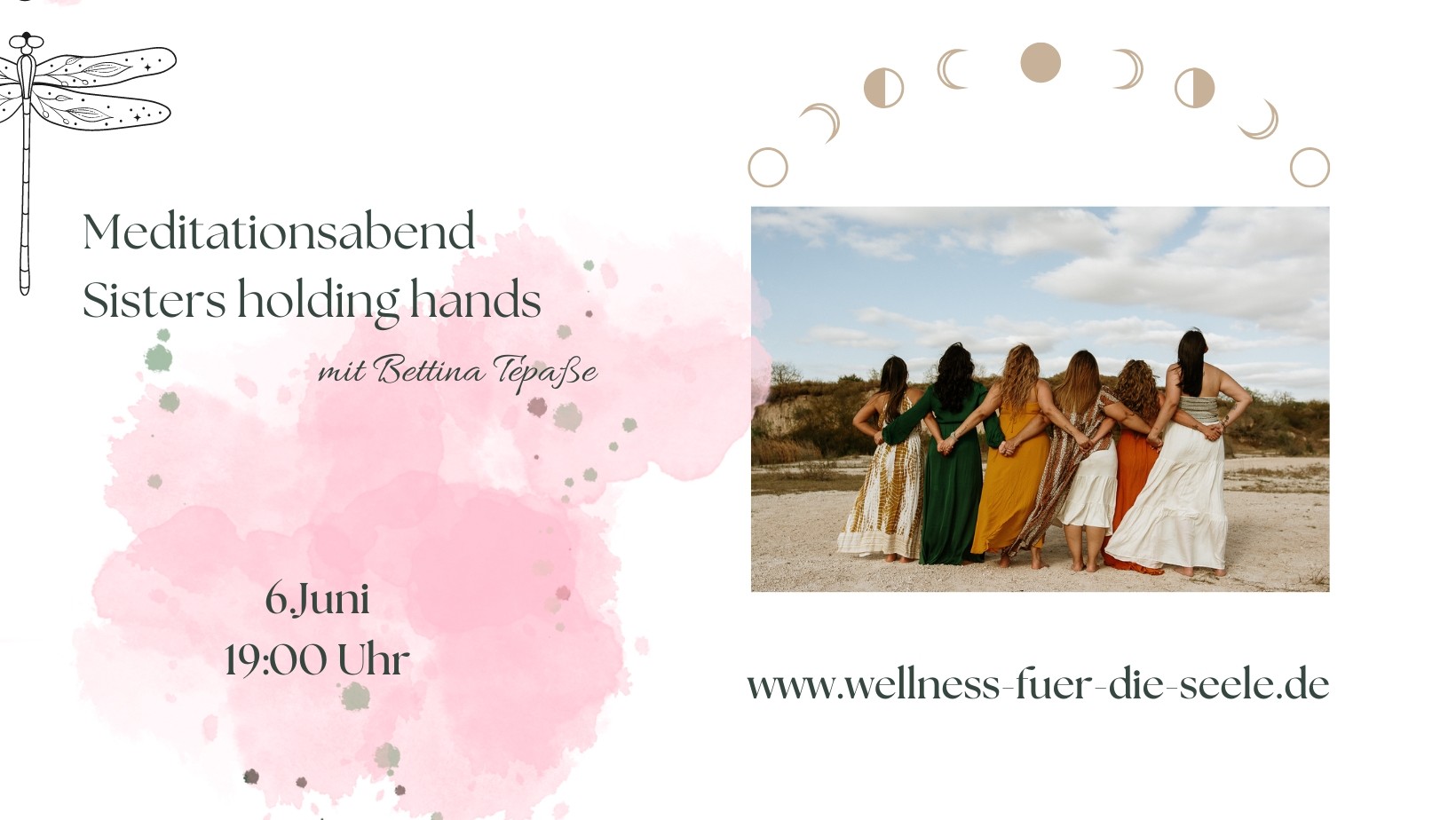 Mediationsabend - Sisters holding hands @ Wellness für die Seele