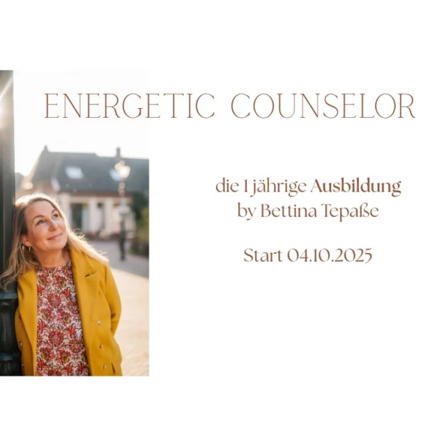 Hey, ich bin´s...

Und ich lasse den ganzen Tag schon die Erlebnisse des gestrigen Counselor Treffs nachwirken. 
Gestern ging es für meine Mädels in die innere Kind Heilung. 
Tiefe Meditationen, innere Arbeit und ein absolut offener Austausch füllte den Raum. Tränen hatten hier Platz und die Frauen im Kreis nutzten diesen sicheren Raum. 
Ich liebe diese Form der Ausbildung. Jede Seele begegnet sich hier selbst. 
Und das Schöne daran ist - ich entwickle mich immer mit - jedes Mal.

Zu den vielen praktischen Übungen, gesellt sich das innere Wachstum hinzu. Ich liebs!

Doch was erfährst Du in eigentlich in diesem Jahr?

Ich zeige es Dir:

❤️Energiearbeit pur, kraftvoll, ohne Schnörkel

❤️Meditationen

❤️Seelenreisen (Begegnung Geistführer, Blick in frühere Inkarnation

❤️Innere Kind Heilung
 Pränatale Therapie

❤️Heil & Energiearbeit Illumination (schamanische Heilweisen nach Alberto Villoldo)

❤️Fernheilung Arbeit mit Pendeln
& Bovis Einheiten

❤️Blockadenlösung Lösen von Verstrickungen

❤️Chakrenreinigung, Auratechniken

❤️Erstellen eines Auragramms

❤️Arbeit mit Bachblüten, Heilsteinen und energetische Reinigung

❤️Cranio Sakrale Energiearbeit

❤️Meridianpunkte zur Blockadenlösung

❤️Arbeiten mit Farben, Symbolen, Hilfmitteln.

❤️Auslesen von Gegenständen (Psychometrie)

❤️Basis der medialen Praxis/Jenseitskontakt

❤️Akasha Chronik

❤️Vertiefung der persönlichen Wahrnehmung,

der Intuition, Medialität & Hellsinne

❤️Richtlinien für den Praxisbetrieb

Start der neuen Reihe im Oktober ⭐

Dein Platz ist noch frei 🥰

#energiearbeitbocholt #bettinatepasse #entwicklung #energeticcounselor #medialität #bocholt #borken #rhede